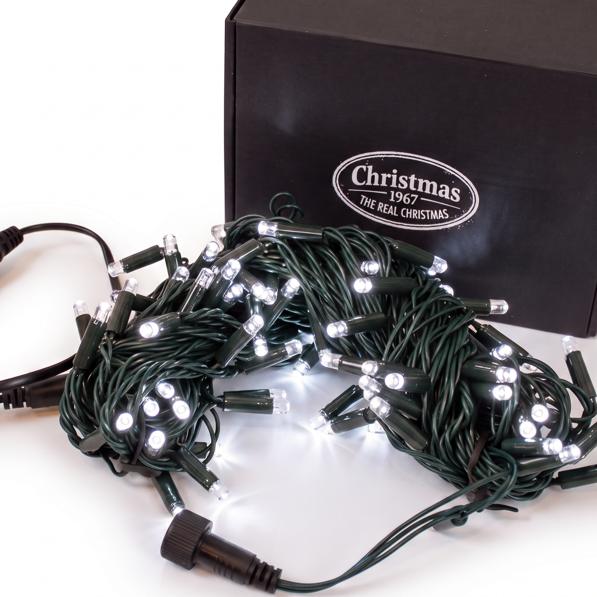 Icy white LED lights - 300pcs - 5000Kelvin