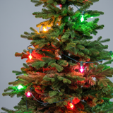 A 60s Celebration - 15+3 Multi Color C7 bulbs light chain