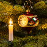 Nostalgic Christmas tree Candle lights - LED wired 20 candles on 6m