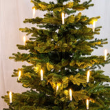 Nostalgic Christmas tree Candle lights - LED wired 20 candles on 6m
