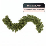 Real lifelike Christmas tree 180 cm + free lights of choice