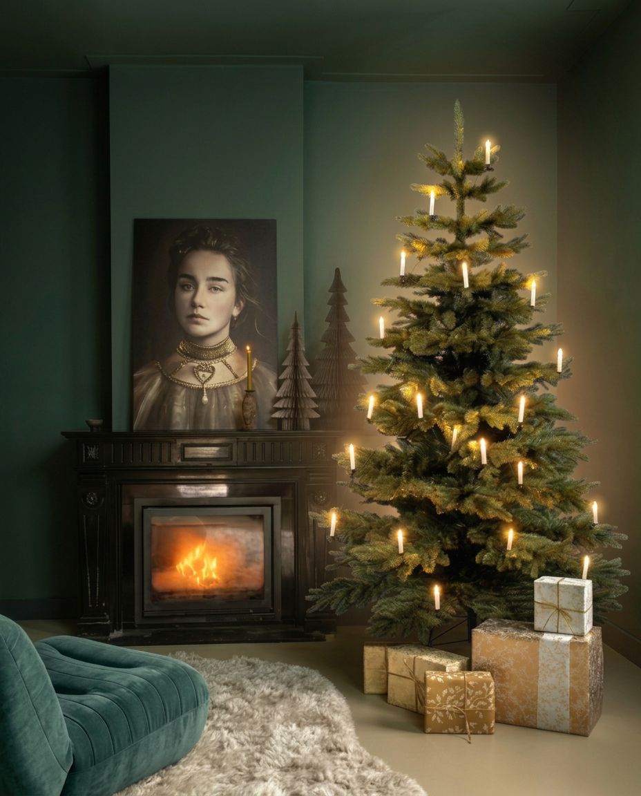 One perfect Christmas tree