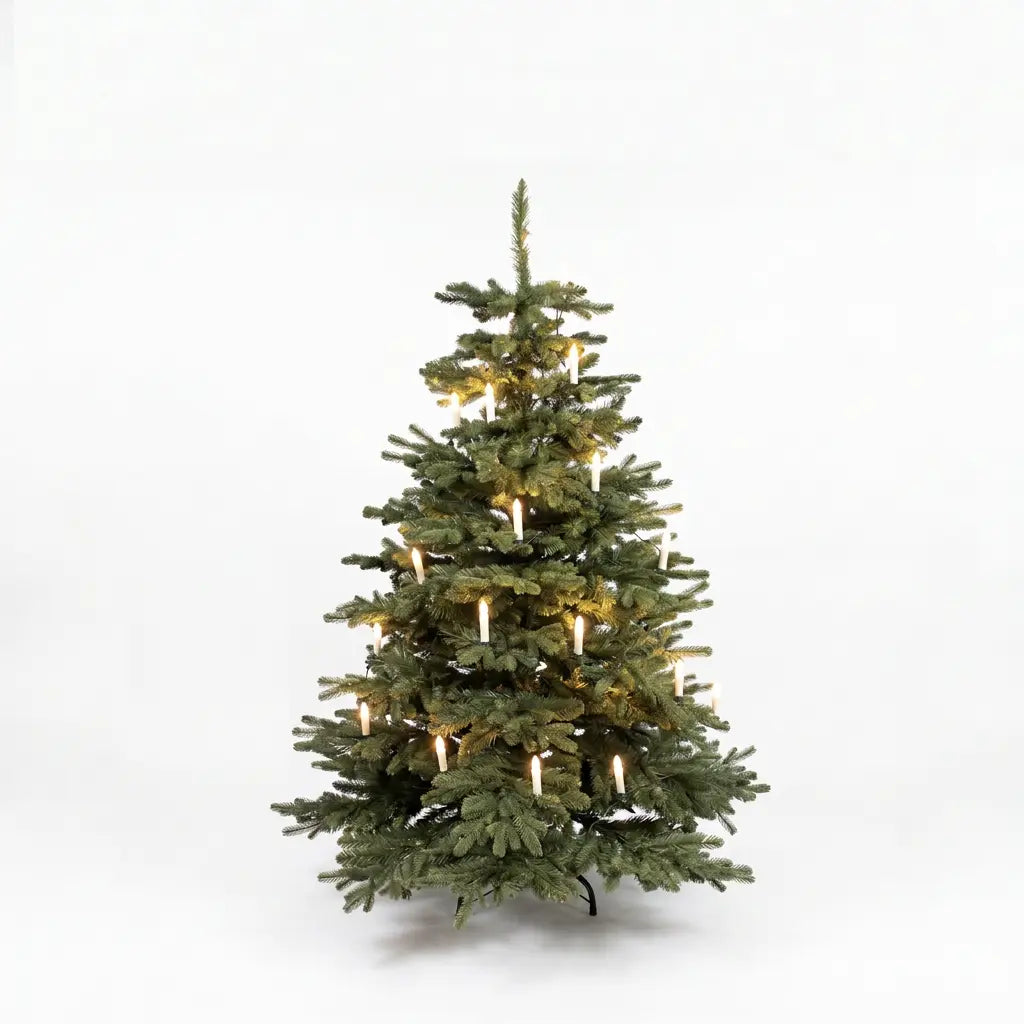 Christmas 1967 Tree — 150 cm with authentic candle lights